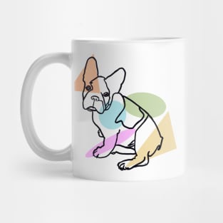 French Bulldog Pastel Mug